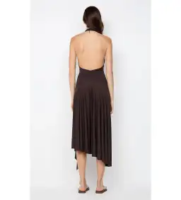 Bec & Bridge Nessie Halter Dress Dark Chocolate Size 10 for rent on The Volte - image 4
