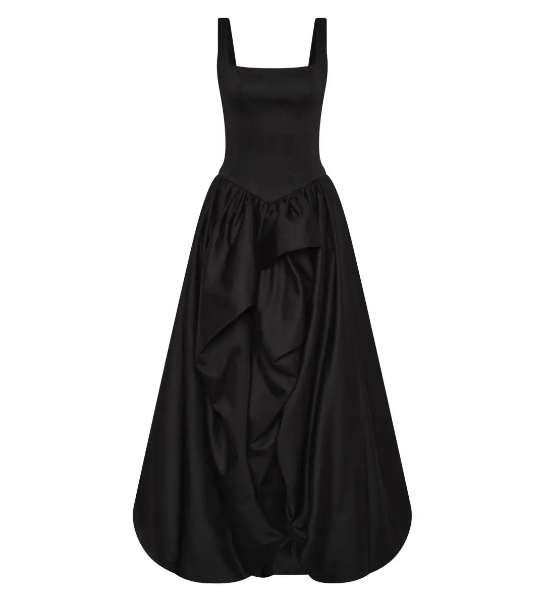 Aje Alani Gown Black Size AU 12 for rent on The Volte - main image