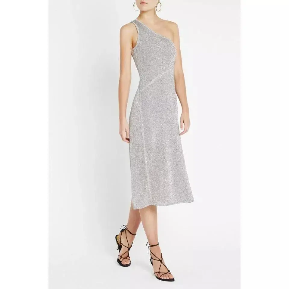 Sass and Bide The Fame Game Midi Dress Silver Size 8 - Image 1