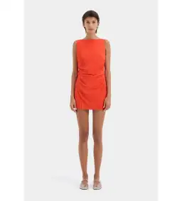 Sir the Label Ligera Mini Dress Tangerine Size 2 AU 10 for rent on The Volte - image 1