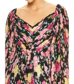 Talulah Midnight Fiesta Mini Dress Floral Size AU 12 for rent on The Volte - image 3