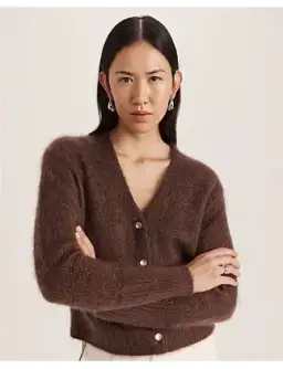 MAISY MOHAIR LONG SLEEVE CARDI