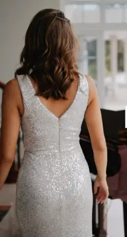 Tania Olsen Alexandria Navy Maxi Gown Size 20 for rent on The Volte - image 3