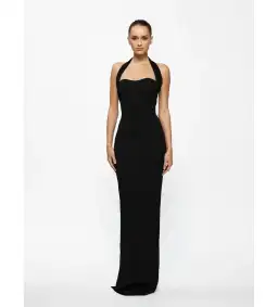 Effie Kats Marian Gown Black Size AU 12 for rent on The Volte - image 1