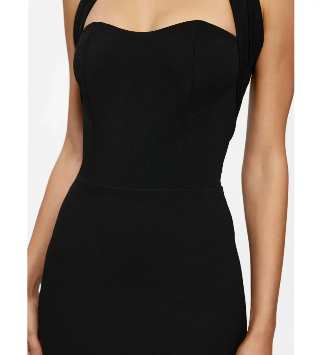 Effie Kats Marian Gown Black Size AU 12 for rent on The Volte - main image