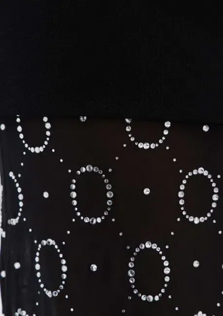 Rebecca Vallance Ellasandra Halter Gown Black Size 4 for rent on The Volte - main image