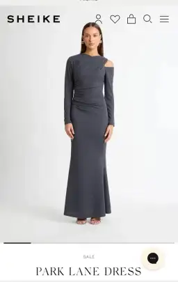 Sheike Park Lane Maxi Dress Black Size 6 for rent on The Volte - image 1
