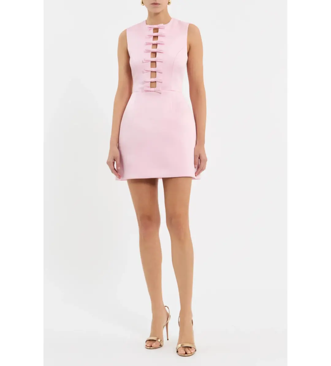Rebecca Vallance Aymee Mini Dress in Pink Size AU 10 for rent on The Volte - main image