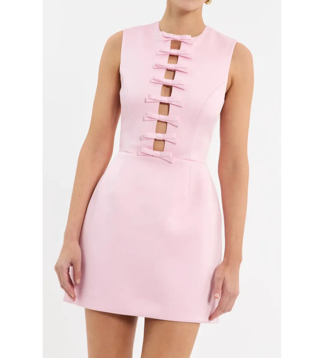 Rebecca Vallance Aymee Mini Dress in Pink Size AU 10 for rent on The Volte - main image