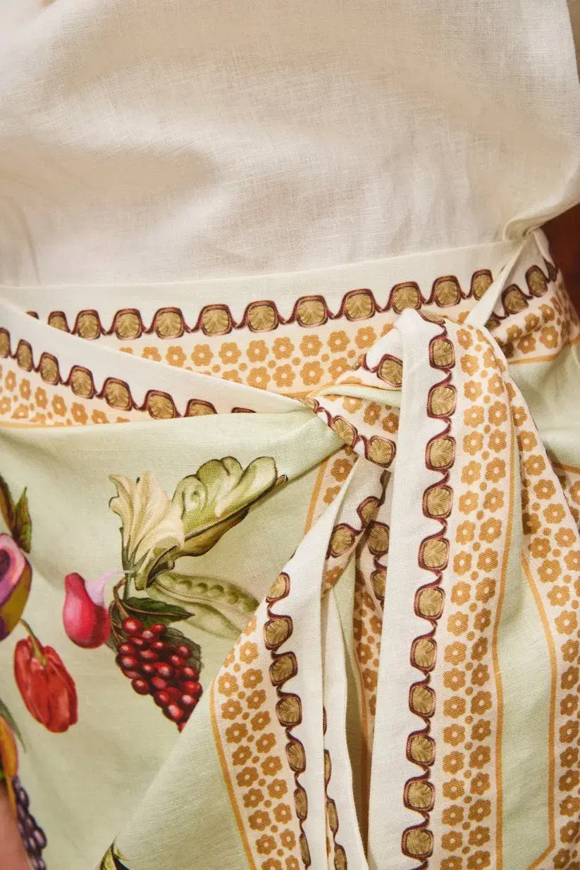 Alemais Mercado Shirt and Skirt Set Multi Size 16 for rent on The Volte - main image