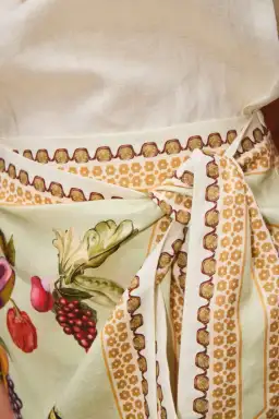 Alemais Mercado Shirt and Skirt Set Multi Size 16 for rent on The Volte - image 3