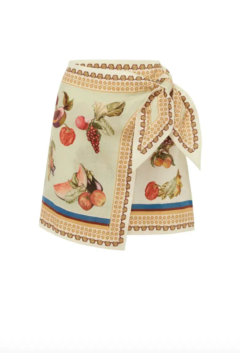 Alemais Mercado Shirt and Skirt Set Multi Size 16 for rent on The Volte - main image