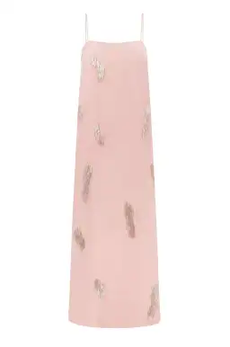 Alemais Cindy Embellished Slip Dress Pink Size 16 for rent on The Volte - image 5