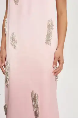 Alemais Cindy Embellished Slip Dress Pink Size 16 for rent on The Volte - image 4