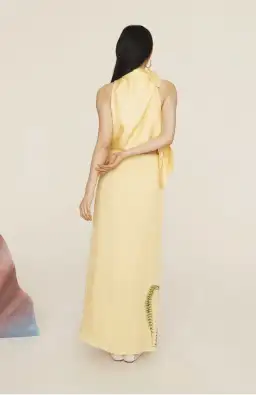 Alemais Sol Top and Skirt Set Yellow Size 16 for rent on The Volte - image 4