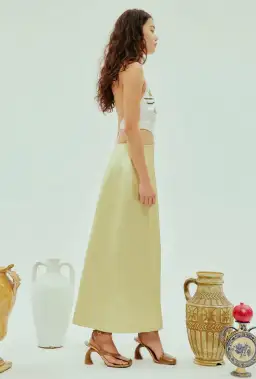 Alemais Seb Embellished Midi Dress Multi Size 16 for rent on The Volte - image 3