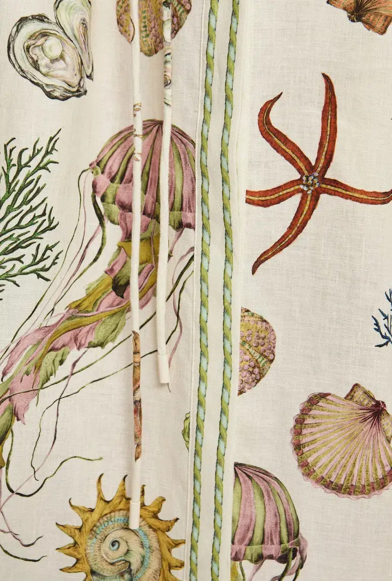 Alemais Sea Shirtdress Size 16 for rent on The Volte - main image