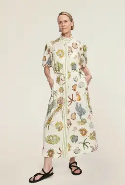 Alemais Sea Shirtdress Size 16 for rent on The Volte - image 1