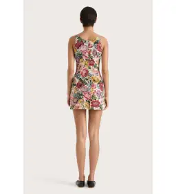 Faithfull the Brand Sanne Mini Dress Colette Floral Multi Size AU 8 for rent on The Volte - image 3