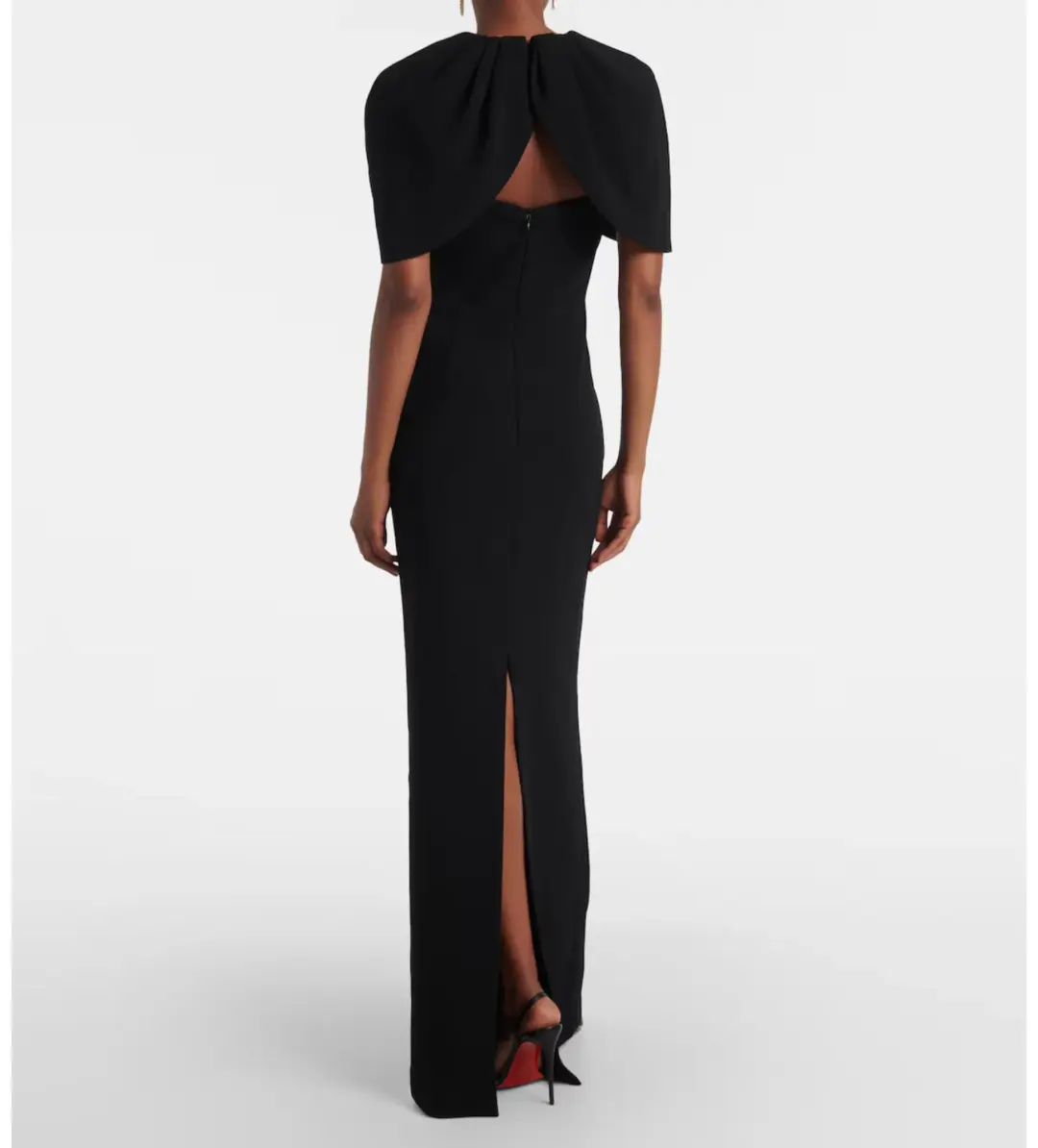 Rebecca Vallance Cameron Gown Black Size 12 for rent on The Volte - main image