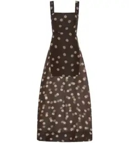 By Nicola Goldie Maxi Dress Chocolate Polka Size AU 6 for rent on The Volte - image 6
