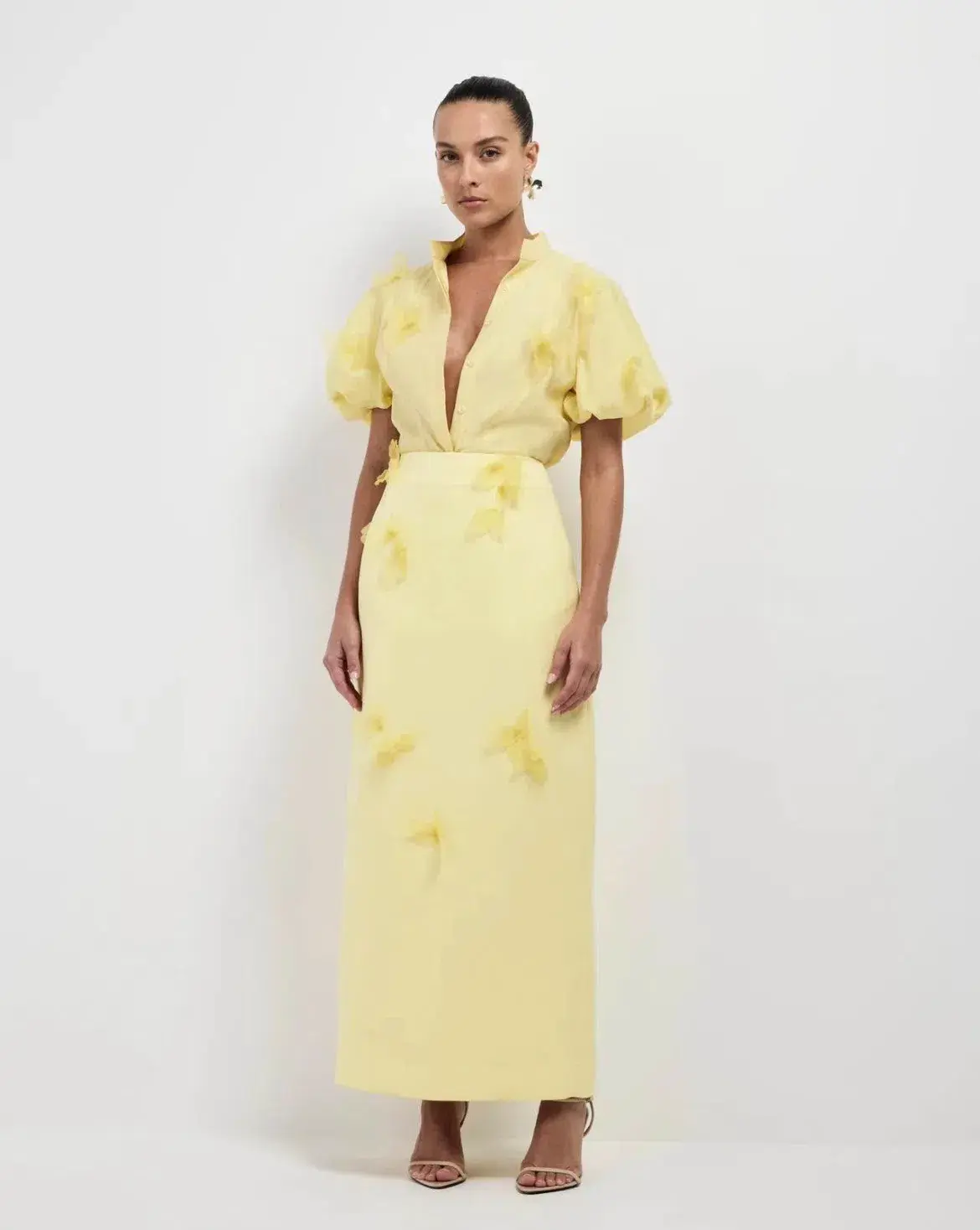 Sheike Rose Gardens Set Top Size AU 8 & Skirt Size AU 10 - Image 1