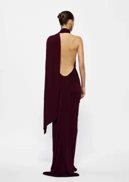 Effie Kats Haven Maxi Dress Burgundy Size 10 for rent on The Volte - image 4
