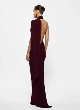 Effie Kats Haven Maxi Dress Burgundy Size 10 for rent on The Volte - image 3