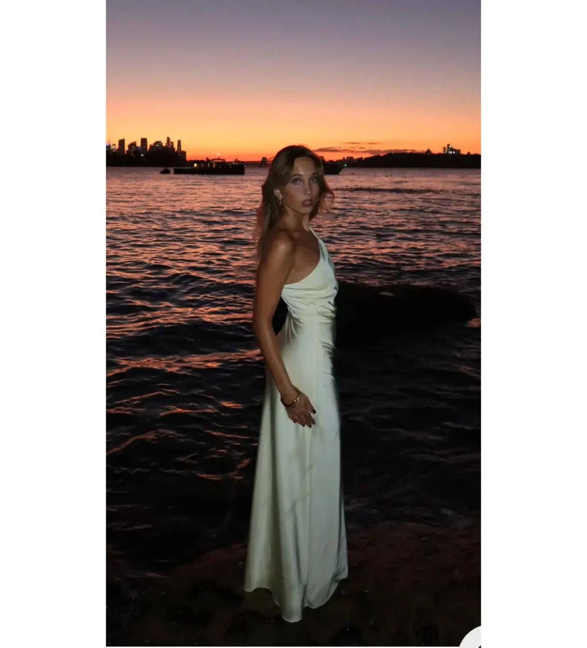 Bec & Bridge Lunetta Asym Maxi Dress Ice Yellow Size 10 - Image 1