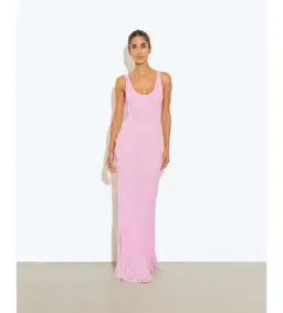 Rat & Boa Amaris Maxi Dress Pink Size 10 for rent on The Volte - image 2