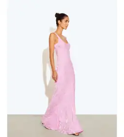 Rat & Boa Amaris Maxi Dress Pink Size 10 for rent on The Volte - image 4