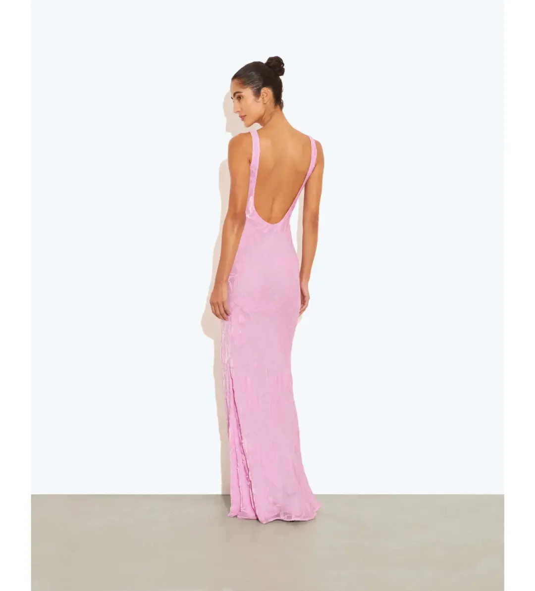 Rat & Boa Amaris Maxi Dress Pink Size 10 for rent on The Volte - main image