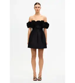 Acler Trusley Mini Dress Black Size AU 8 for rent on The Volte - image 1