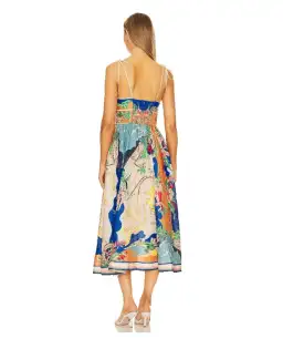 Zimmermann Alight Picnic Midi Dress Print Size 3 / AU 14 for rent on The Volte - image 3