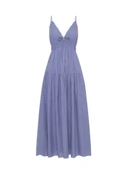 Kivari Chantelle Maxi Dress Purple Size AU 6 for rent on The Volte - image 6