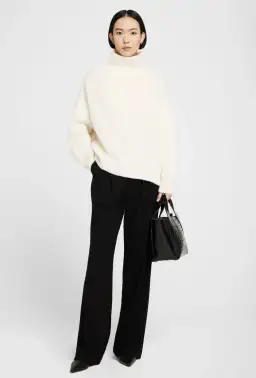 Anine Bing Sydney Sweater in Cream Size XS / AU 8 for rent on The Volte - image 1