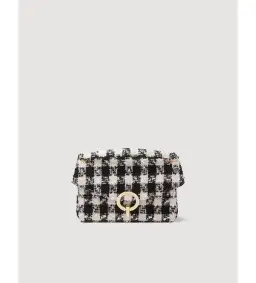 Sandro Yza Houndstooth Tweed Bag for rent on The Volte - image 1