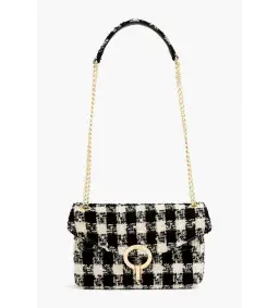 Sandro Yza Houndstooth Tweed Bag for rent on The Volte - image 4