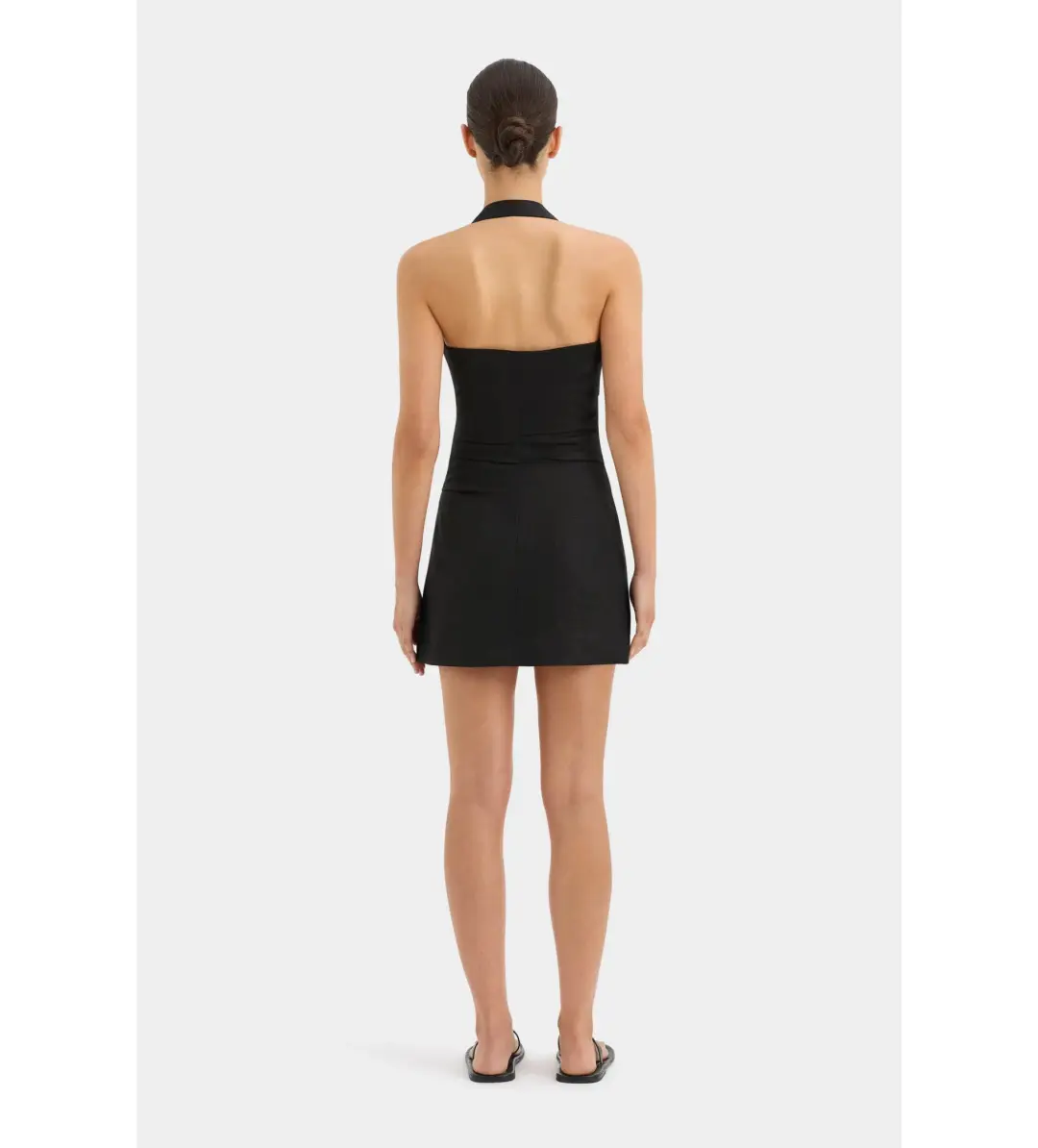 Sir the Label Noemi Mini Dress in Black Size 0 / AU 6 for rent on The Volte - main image