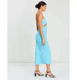 Bec & Bridge Marine Dreams Midi Dress Blue Size 6 for rent on The Volte - image 2