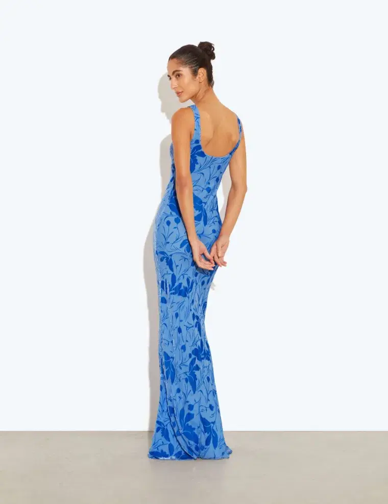 Rat & Boa Inez Maxi Dress Blue Size XXS / AU 4 for rent on The Volte - main image