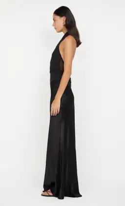 Bec & Bridge Ida Halter Maxi Dress Black Size Us 4 / Size Au 8 for rent on The Volte - image 4