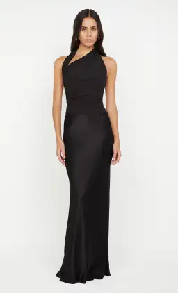 Bec & Bridge Ida Halter Maxi Dress Black Size Us 4 / Size Au 8 for rent on The Volte - image 1