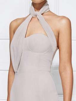 MISHA Trivata Dress Nude Size 6/XS for rent on The Volte - image 2