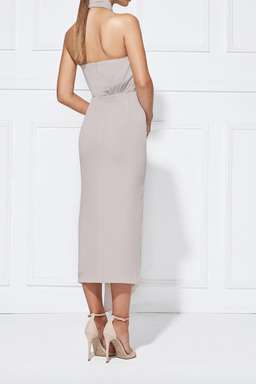 MISHA Trivata Dress Nude Size 6/XS for rent on The Volte - image 3