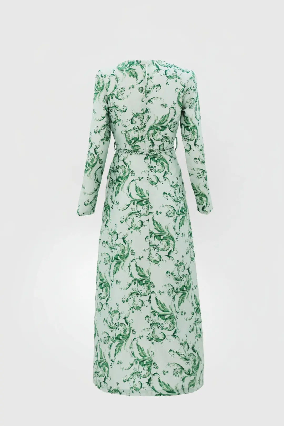 Justin Tong Eleanor Maxi Dress Green Size 8 for rent on The Volte - main image