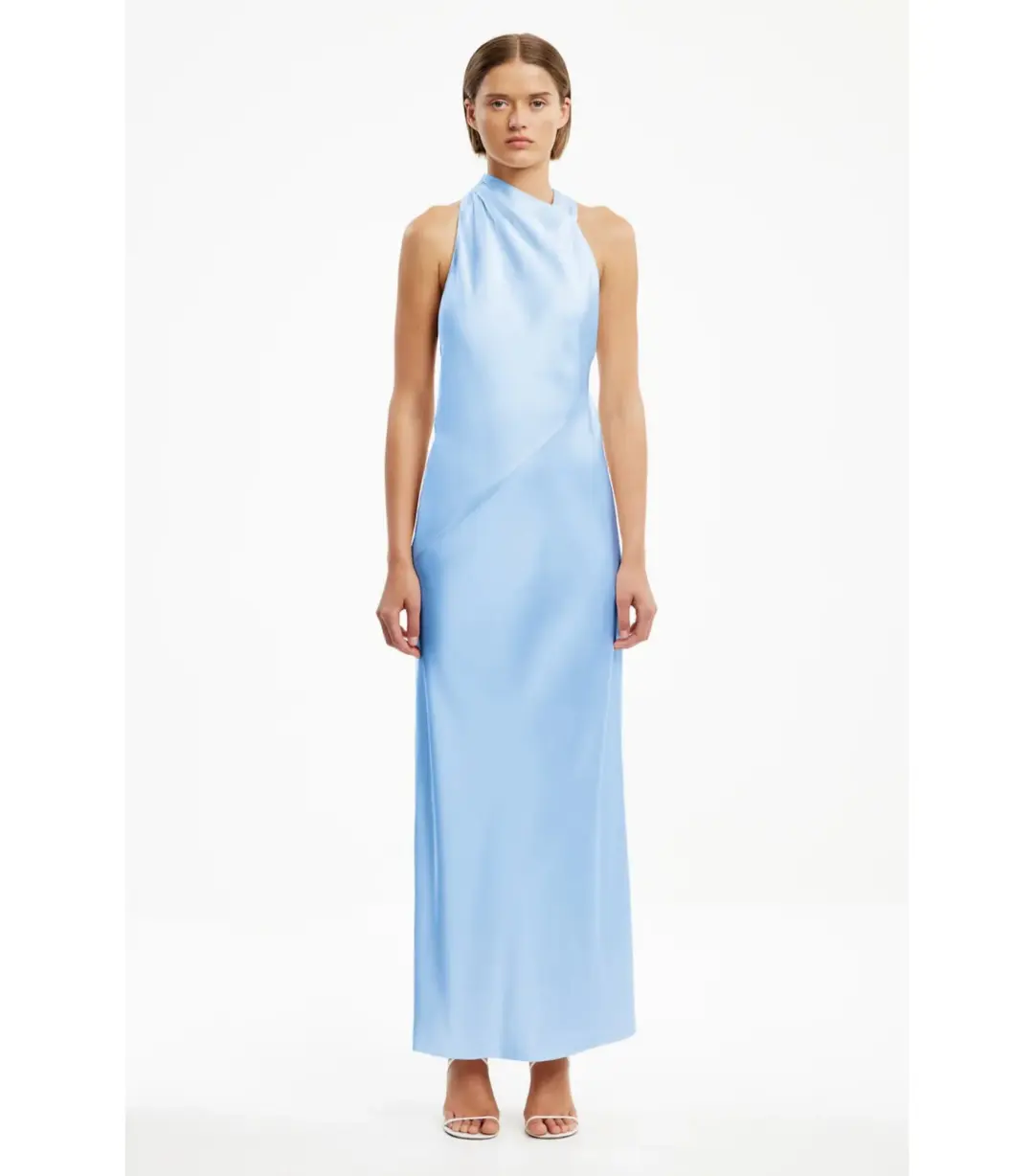 Significant Other Annabel Maxi Dress Ice Blue Size AU 8 for rent on The Volte - main image