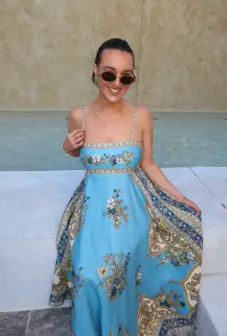 Alemais x La Sirena Exclusive Cassie Sundress Size AU 16 for rent on The Volte - image 3