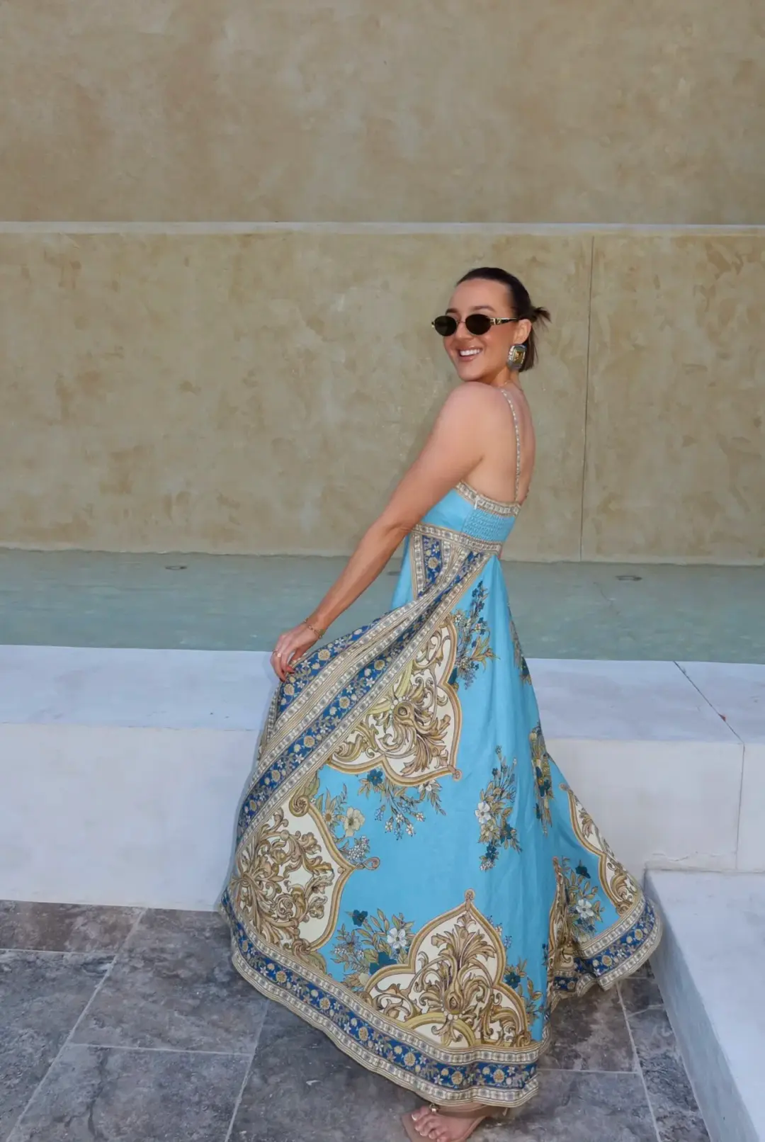 Alemais x La Sirena Exclusive Cassie Sundress Size AU 16 for rent on The Volte - main image