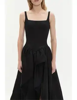 Aje Alani Gown Black Size AU 10 for rent on The Volte - image 5